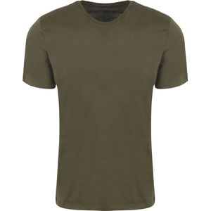 KnowledgeCotton Apparel - Agnar Basic - T-shirt - Forrest Night