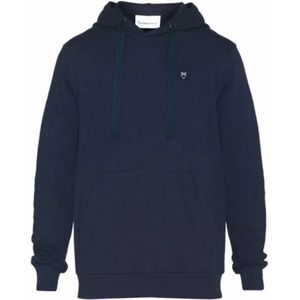 KnowledgeCotton Apparel - Hoodie - Zwart - 100% Biologisch Katoen