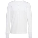 KnowledgeCotton Apparel - BO Henley - Overhemd - Bright White - Lange Mouwen