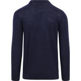 KnowledgeCotton Apparel - Karl - Gebreide Trui - Total Eclipse - 100% Merino Wol