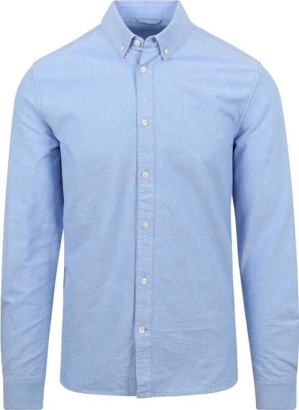 KnowledgeCotton Apparel - Harald - Blouse - Total Eclipse - 100% Biologisch Katoen