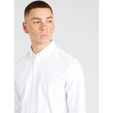 KnowledgeCotton Apparel - Harald - Blouse - Bright White - Oxford