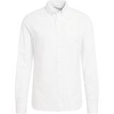 KnowledgeCotton Apparel - Harald - Blouse - Bright White - Oxford
