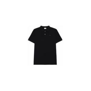 Polo KnowledgeCotton Apparel Men Toke Basic Badge Black Jet