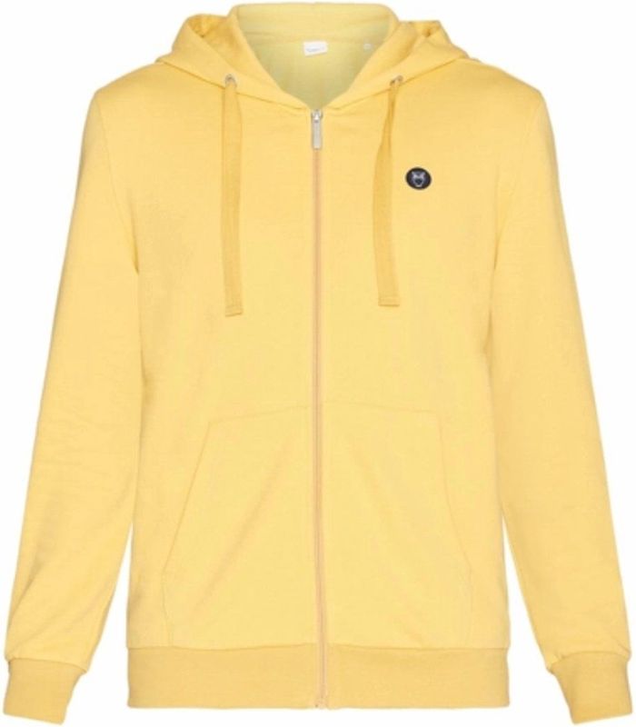 KnowledgeCotton Apparel - Sweats - Misted Yellow - Vest - Regular Fit