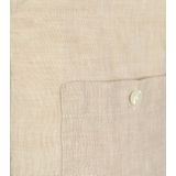 KnowledgeCotton Apparel - Regular Linen Shirt - Overhemd - Beige - Katoen