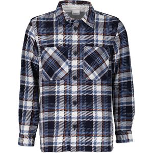 KnowledgeCotton Apparel - Overhemd - Blue Check - 100% Biologisch Katoen