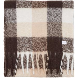 Knowledge Cotton Apparel - Recycled Polyester Scarf - Bruin - Mutsen