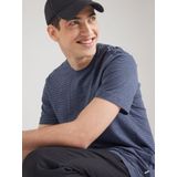 KnowledgeCotton Apparel - T-Shirt - Navy - 100% Biologisch Katoen