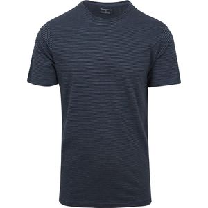 KnowledgeCotton Apparel - T-Shirt - Navy - 100% Biologisch Katoen