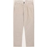 Knowledge Cotton Apparel - Organic Cotton Chuck 5-Pocket Corduroy Pants - Grijs - Capribroek