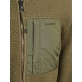 KnowledgeCotton Apparel Everyday Adv Nordic Light Zip FL Fleecevest (Heren |olijfgroen/bruin)