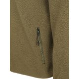 KnowledgeCotton Apparel Everyday Adv Nordic Light Zip FL Fleecevest (Heren |olijfgroen/bruin)