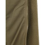 KnowledgeCotton Apparel Everyday Adv Nordic Light Zip FL Fleecevest (Heren |olijfgroen/bruin)