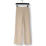 Object Objsanne Aline Wide Pant Broeken Dames - Zand