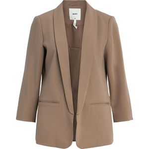 Object Dames Objlisa L/S Noos Blazer, fossiel, 36
