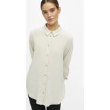 Object - Objsanne Blouse - Sandshell - 80% Viscose 20% Linnen