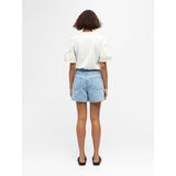 Object T-shirt Objcaroline S s Top Noos 23041624 Cloud Dancer Dames