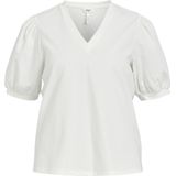 Object T-shirt Objcaroline S s Top Noos 23041624 Cloud Dancer Dames