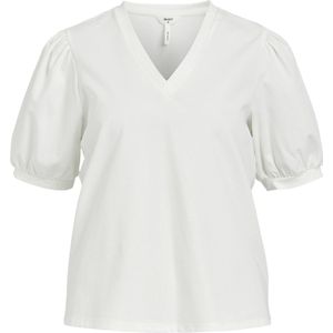 Object T-shirt Objcaroline S s Top Noos 23041624 Cloud Dancer Dames