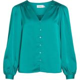 Vila - Viellette Blouse - Alhambra - Katoen - Lange Mouwen