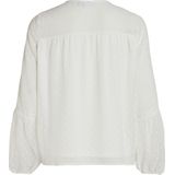 Blouse - V-hals - Lange Mouwen - Gerecycled Polyester - Normale Pasvorm