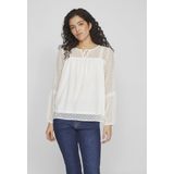 Blouse - V-hals - Lange Mouwen - Gerecycled Polyester - Normale Pasvorm