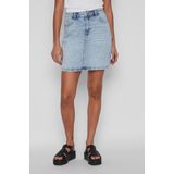 VILA Jeansrok - 5-Pocketmodel in Elastische Katoenmix