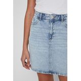 VILA Jeansrok - 5-Pocketmodel in Elastische Katoenmix