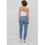 VILA High Waist Mom Jeans VINAOMI Blauw
