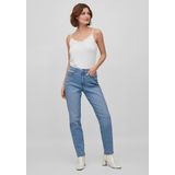 VILA High Waist Mom Jeans VINAOMI Blauw