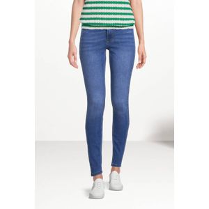 Vila Jeans Visarah Lia03 Rw Skinny Jeans-noos 14084766 Medium Blue Denim Dames Maat - W26 X L32