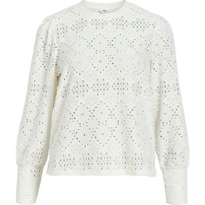 Object - Objfeodora Top Noos - Blouse - Wit - Duurzaam Materiaal