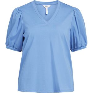 Object Objcaroline S s Top Tops T-shirts Dames - Shirt - Lichtblauw