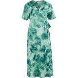 OBJECT - Maat 44 - OBJSUMAI ELIN S/S WRAP DRESS A DIV Dames Jurk