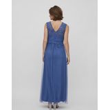 VILA - VILynnea - Avondjurk - Azuur - Gelaagde Look - Getailleerd Model