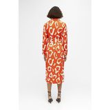 Object - Jacira Tilda - Shirtjurk - Koraal - 88% Viscose 12% Polyamide