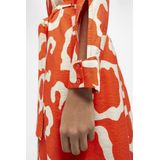 Object - Jacira Tilda - Shirtjurk - Koraal - 88% Viscose 12% Polyamide
