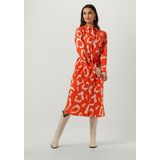 Object - Jacira Tilda - Shirtjurk - Koraal - 88% Viscose 12% Polyamide