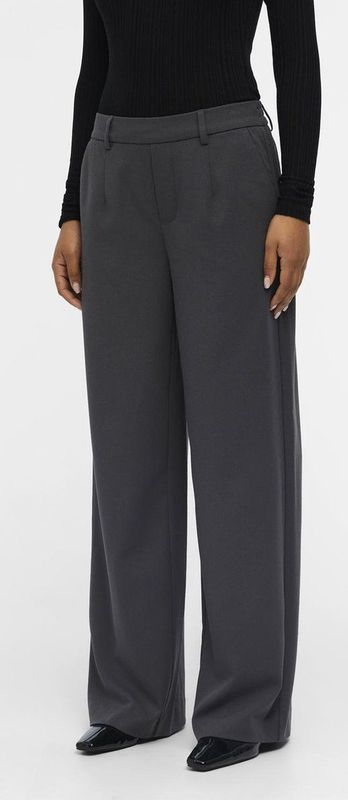 Object Broek Objlisa Wide Pant Noos 23037921 Magnet Dames