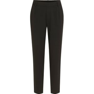 Vila - Vivarone Hw Slim Pant - Pantalon - Zwart - Polyester/Viscose/Elastan