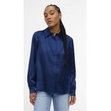 Blouse - Klassieke Blouse - Effen - Lange Mouw - Normale Pasvorm