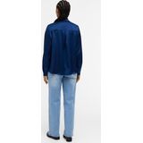 Blouse - Klassieke Blouse - Effen - Lange Mouw - Normale Pasvorm