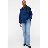 Blouse - Klassieke Blouse - Effen - Lange Mouw - Normale Pasvorm