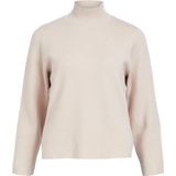 Object Trui Objreynard Square Sleeve Pullover N 23042198 Silver Gray Dames