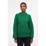 Object - OBJNOVA Stella Pullover - Gebreid - Lush Meadow - Materiaal: Melange