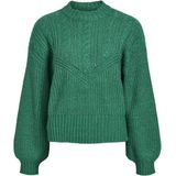 Object - OBJNOVA Stella Pullover - Gebreid - Lush Meadow - Materiaal: Melange