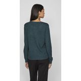 Gebreide Top - O-hals - Lange Mouwen - Ademende Stof - 50% Viscose