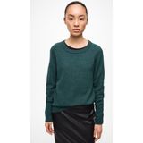 Gebreide Top - O-hals - Lange Mouwen - Ademende Stof - 50% Viscose