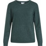 Gebreide Top - O-hals - Lange Mouwen - Ademende Stof - 50% Viscose